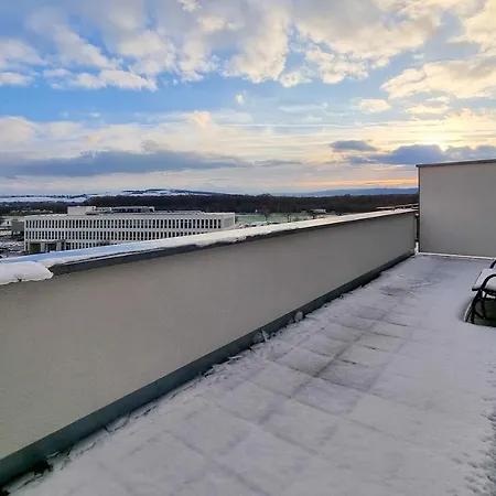 Wiluka Penthouse Mit Grosser Dachterasse Nachhaltig Eingerichtet Netflix Limburg an der Lahn Exterior photo